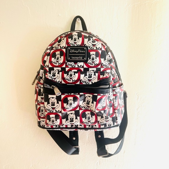 Disney Parks Mickey Mouse Loungefly Backpack - Picture 1 of 13